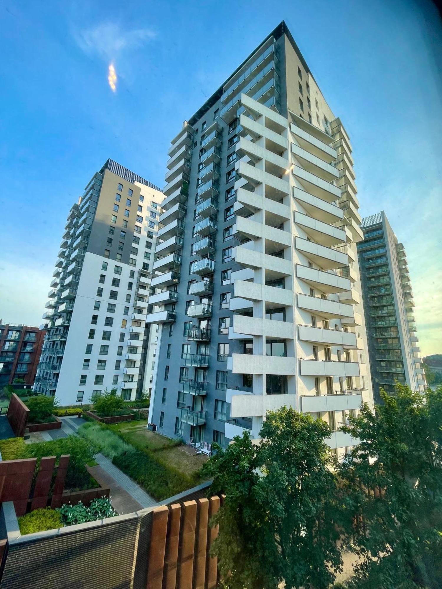 Bastion Walowa - Luxury Apartment With Beautiful View Гданьск Экстерьер фото
